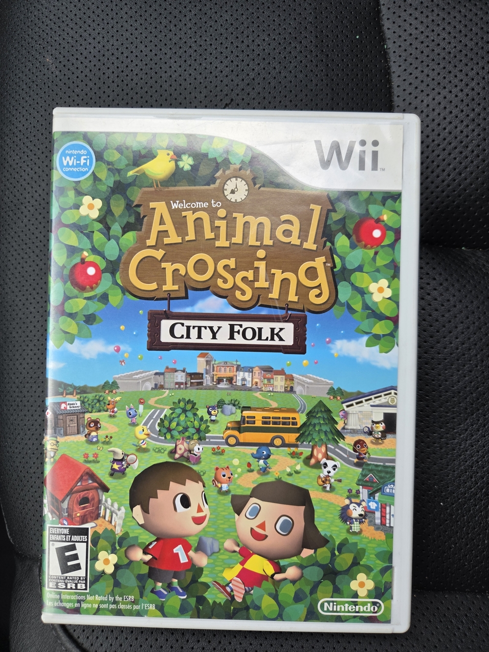 Nintendo Wii Animal Crossing: City Folk - White Case
